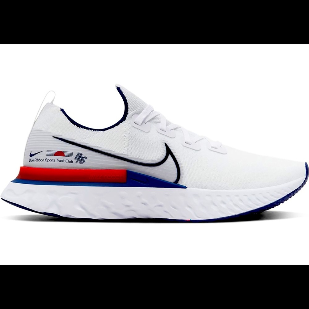 Nike React Infinity Run Flyknit Blu Ribbon Sports Track Club Mens